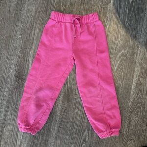 Toddler GAP Bright Pink Sweatpants Size 4T